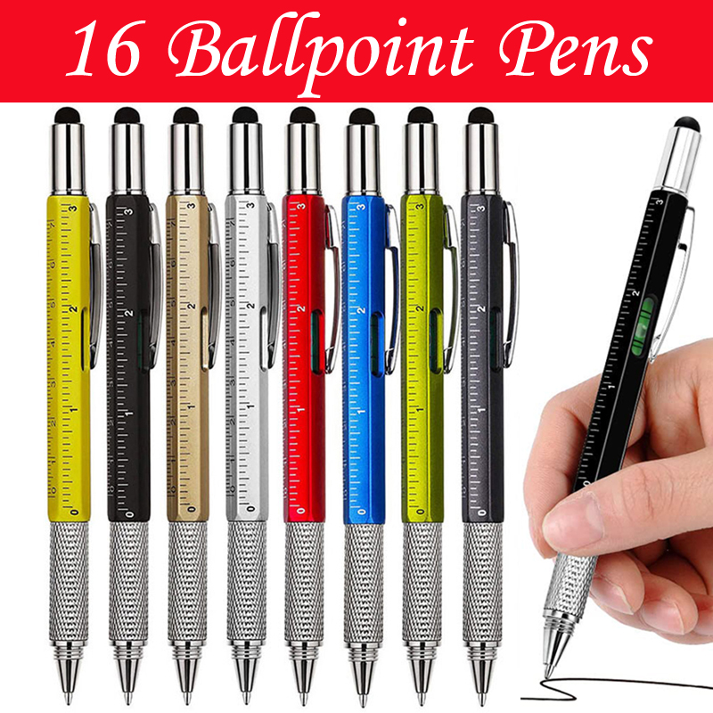 Cool Office Tech Gadgets - 16 pezzi penne a sfera multiutensile