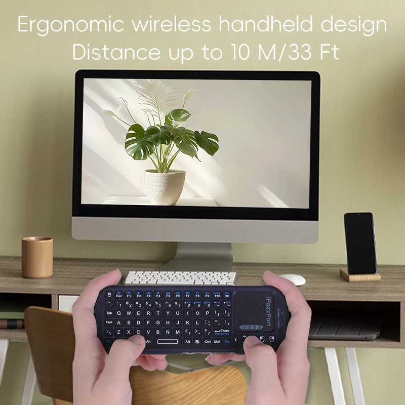 Raspberry Pi Keyboard - Mini tastiera wireless Bluetooth 2.4g con
