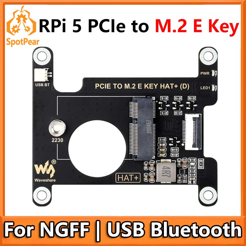 Raspberry Pi Keyboard - Adattatore PCIe a M.2 E KEY