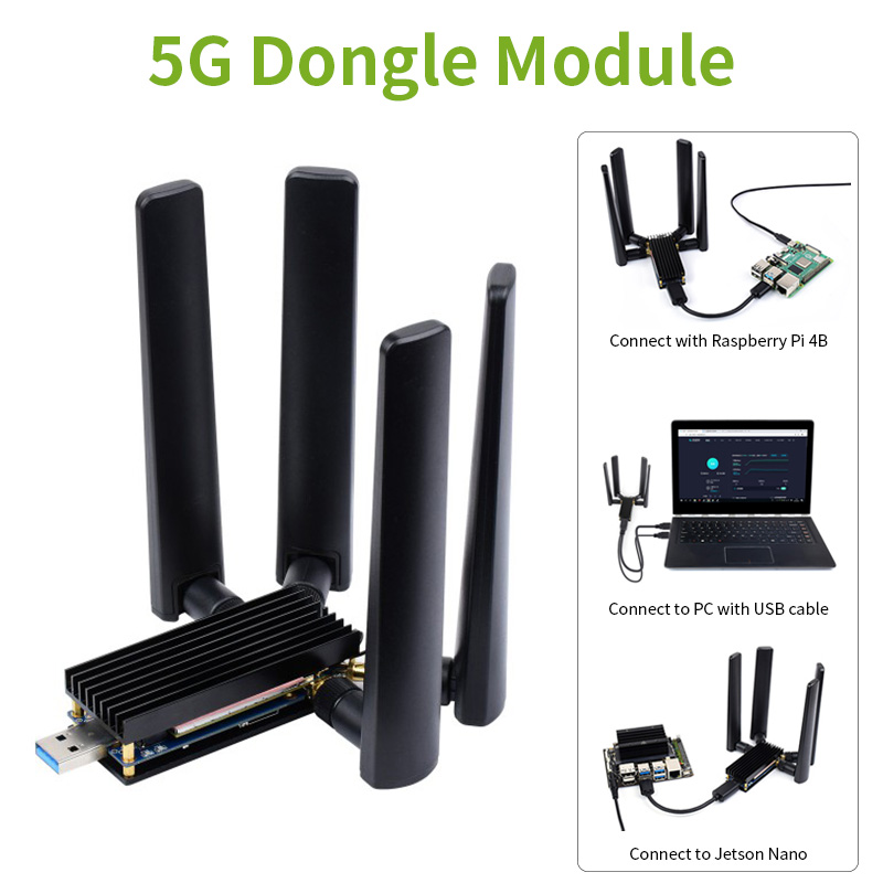 Raspberry Pi Keyboard - Modulo dongle 5G Scheda di espansione
