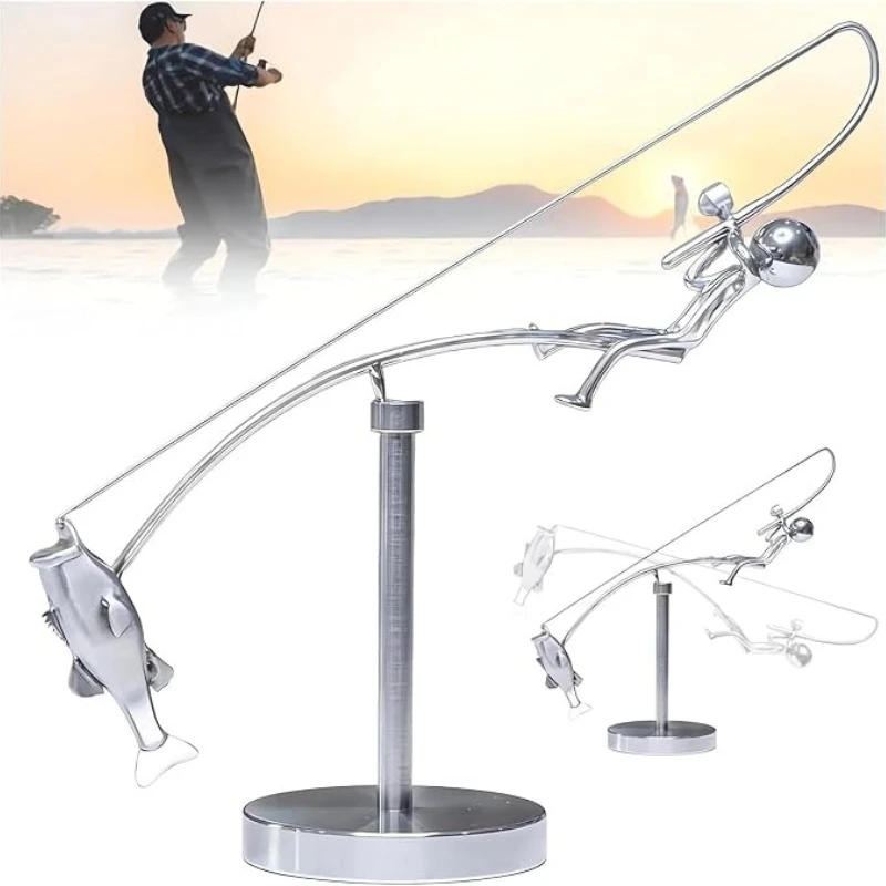 Cool Office Tech Gadgets - Scultura in Metallo Bilanciata, Grande Arte