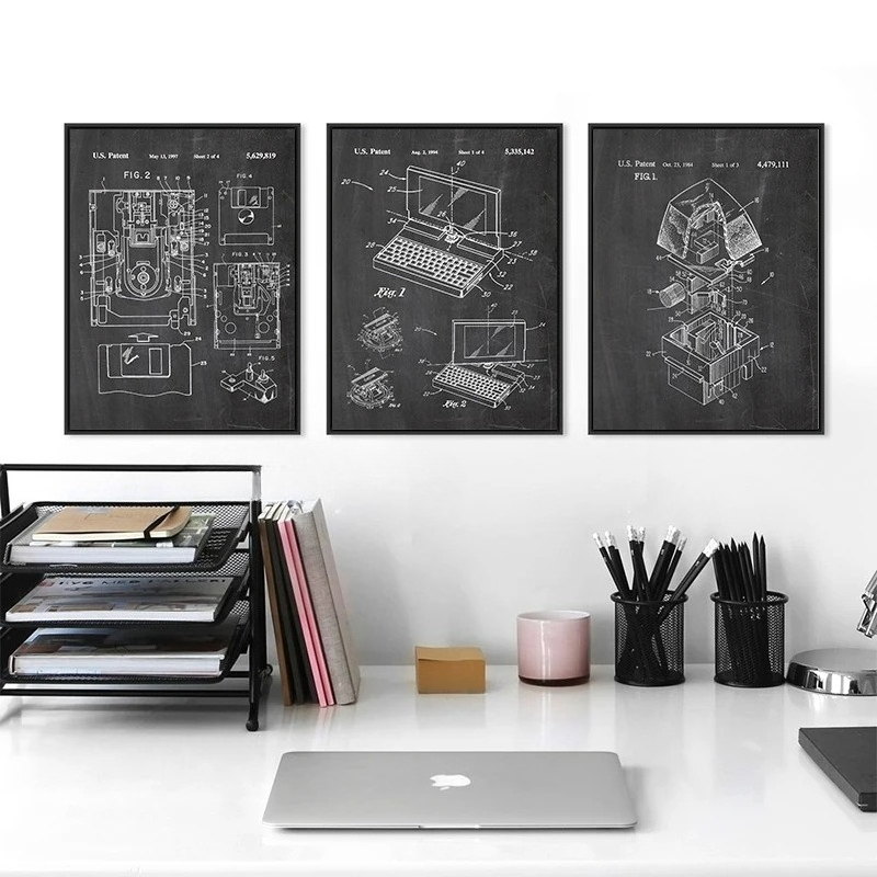 Set di 6 Stampe Vintage di Bre - Office Tech Room recensione e prezzo