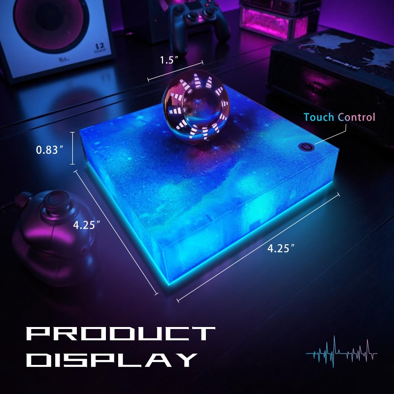 Lampada UFO Levitante Rotante  - Cool Office Tech Gadgets recensione e prezzo