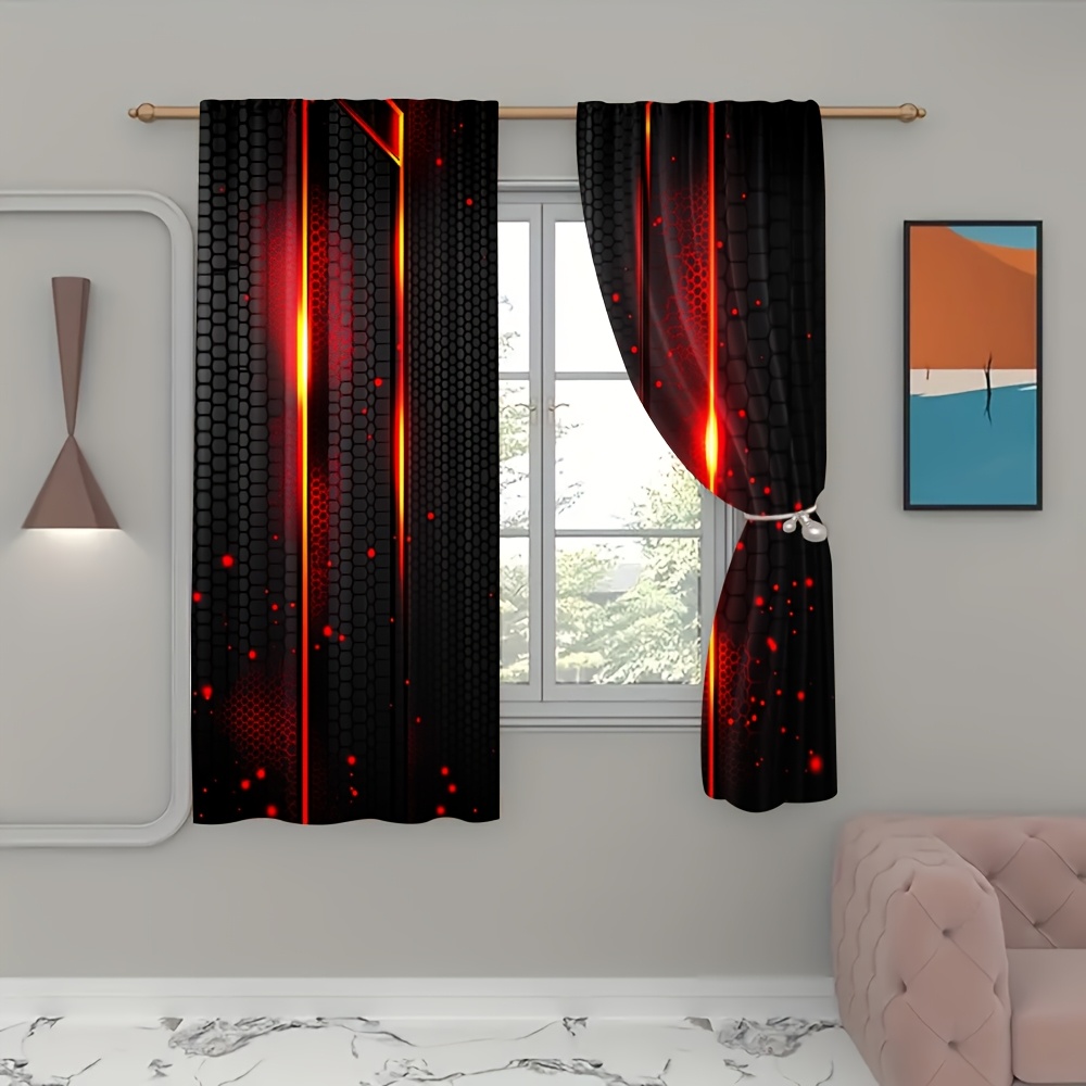 2 pz Tende Effetto Lava Nere R - Office Tech Room recensione e prezzo