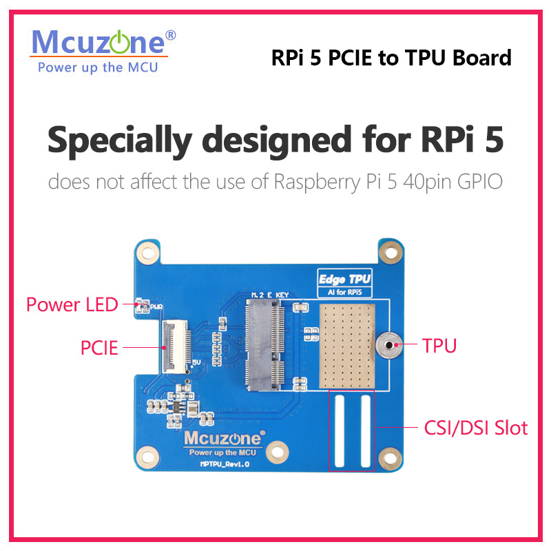 MPTPU Raspberry Pi 5 PCIE a TP - Raspberry Pi Keyboard recensione e prezzo