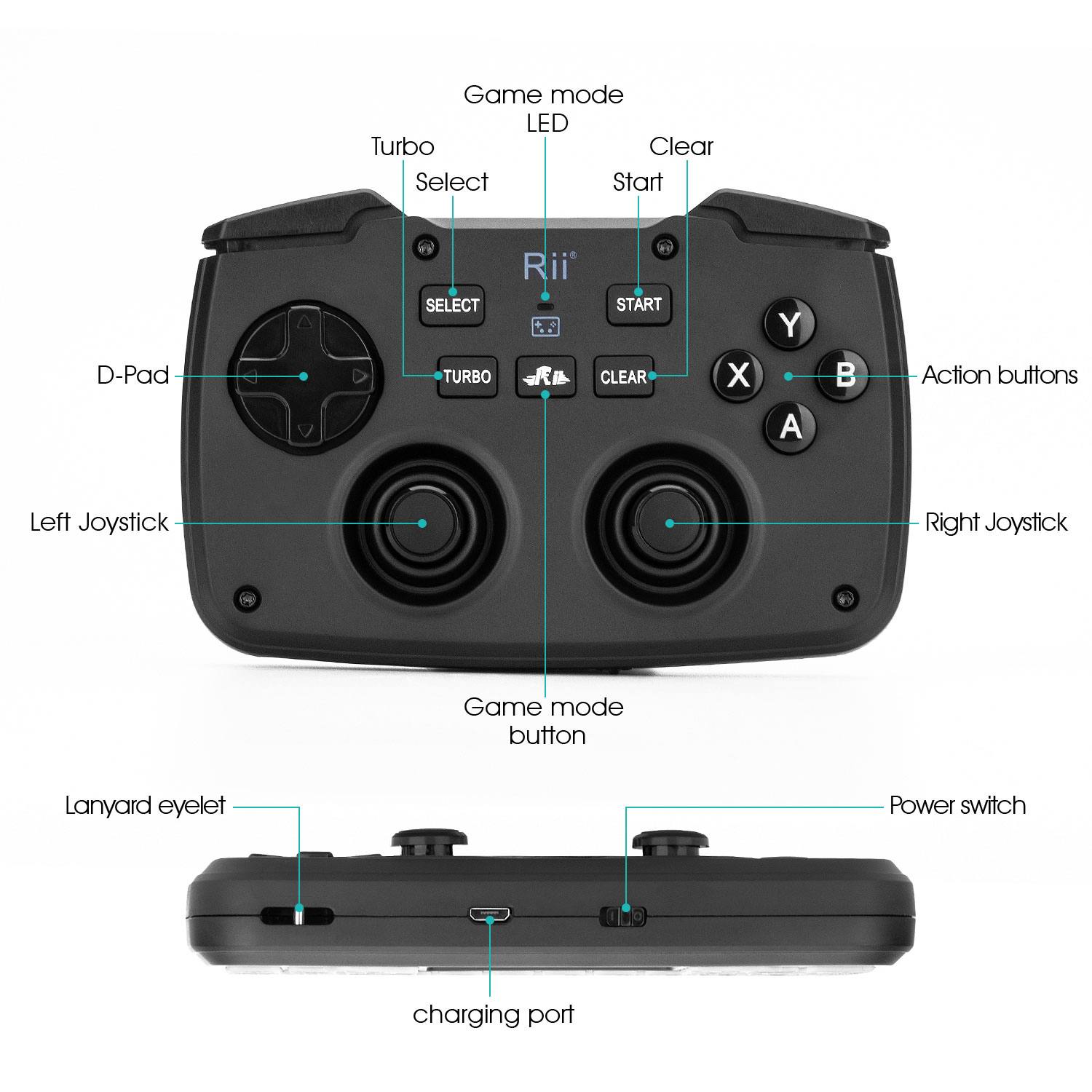 Rii RK707 Controller di Gioco  - Raspberry Pi Keyboard recensione e prezzo