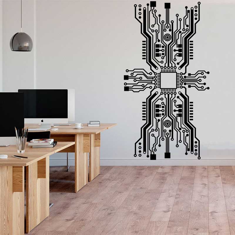 Circuito stampato Chip Wall St - Office Tech Room recensione e prezzo