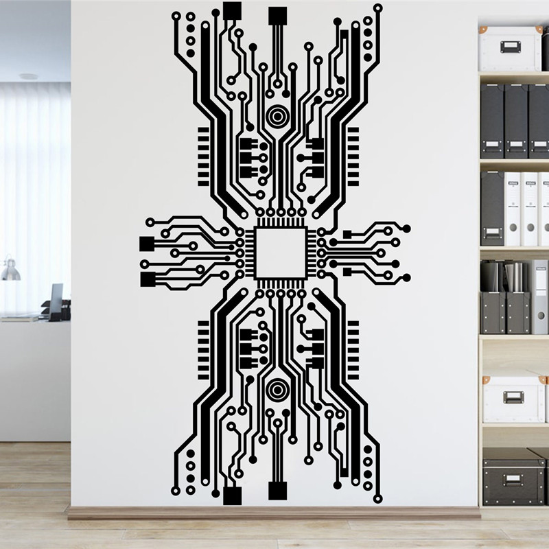 Circuito stampato Chip Wall St - Office Tech Room recensione e prezzo