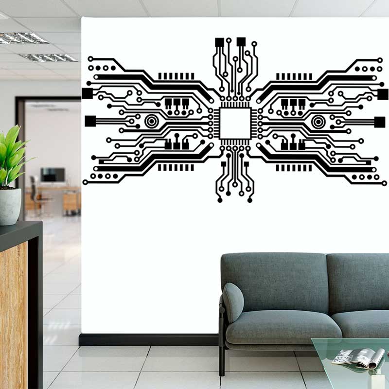 Circuito stampato Chip Wall St - Office Tech Room recensione e prezzo